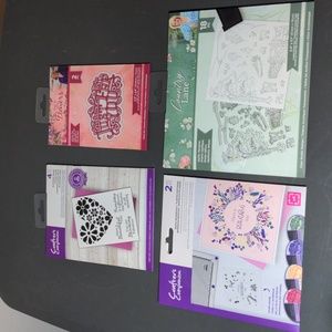 Crafter's Companion Card Making Lot of Four